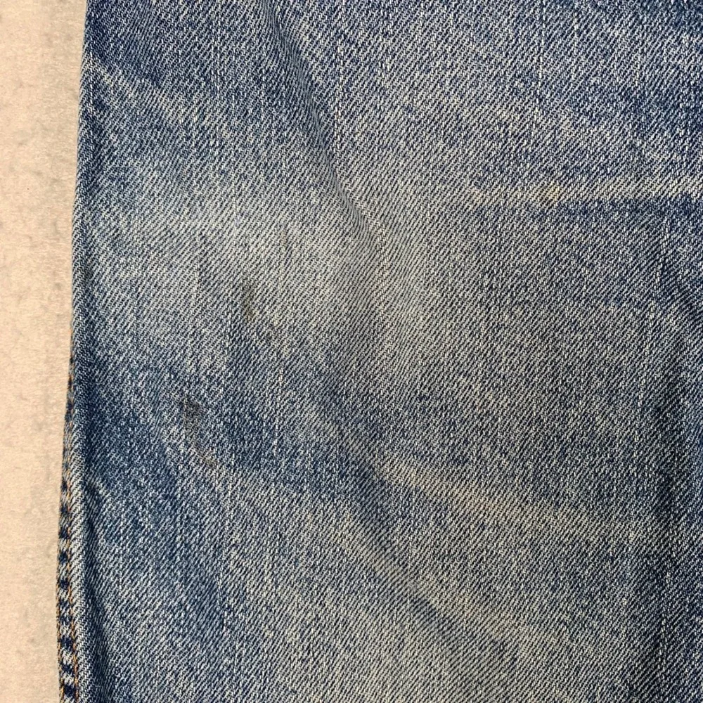 Dickies Jeans Mens 38x30 Blue Distressed Straight Leg Denim Workwear W6D1444 - Picture 6 of 16